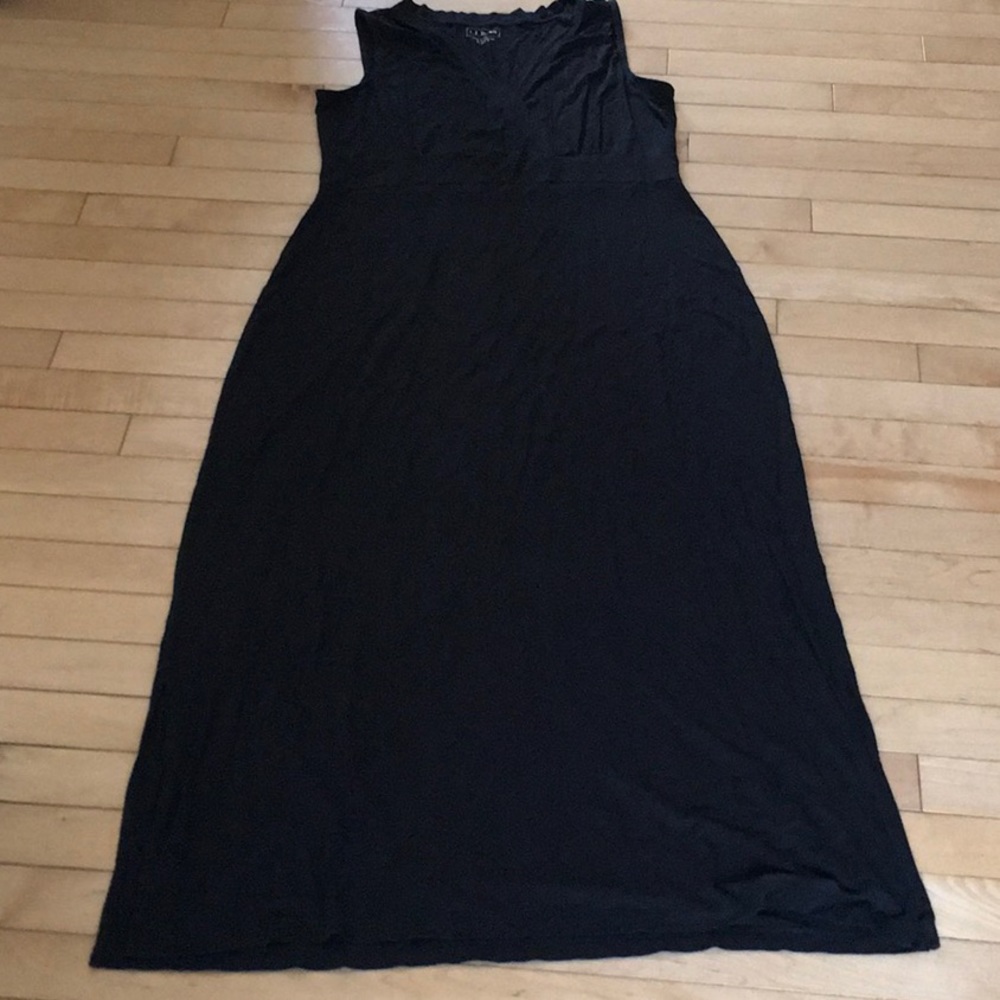 Ladies large LLBean maxi dress